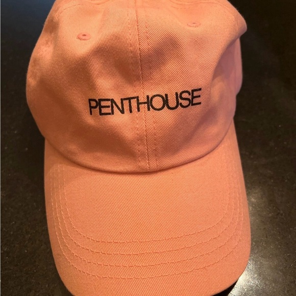 Anti Social Social Club (ASSC) + Penthouse Dad Hat in Pink - Picture 2 of 8